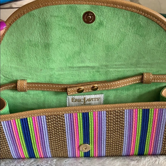 Eric Javits Woven Handbag/Clutch - Picture 5 of 8